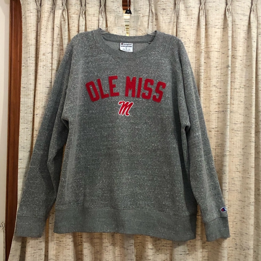 Champion Ole Miss Crewneck Sweatshirt - XL